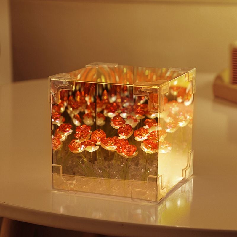 Lampara De Cubo Infinito